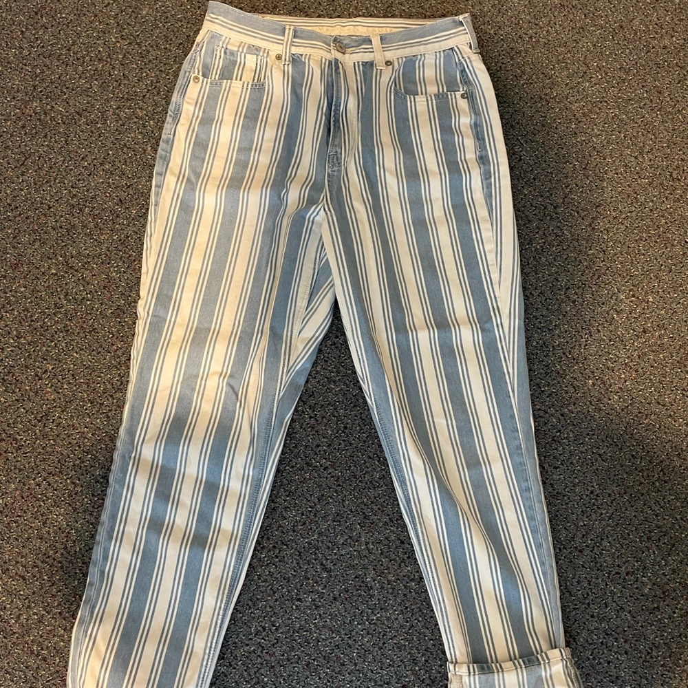 stripped pants